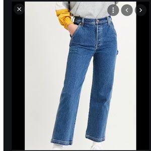 NWT Levi's Ribcage Straight Ankle Utility Jeans